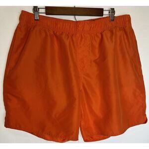 Free Country Men’s Swim Shorts/ Orange Sz XXL
